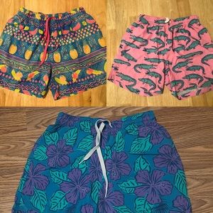 Chubbies Swim Trunks (Lot of 3)